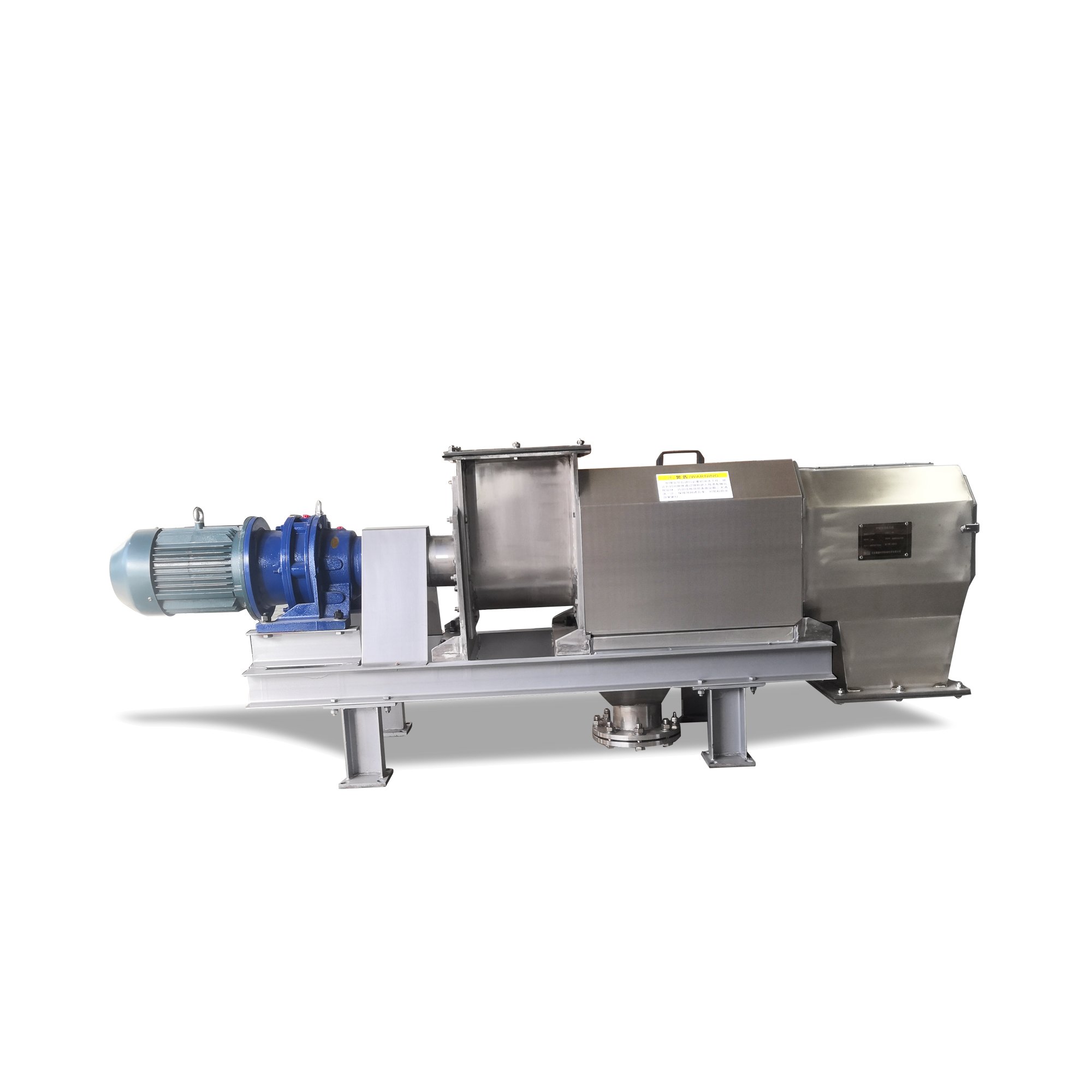 stainless steel for animal manure dehydration Spiral solid-liquid separator with 1 Year Warranty