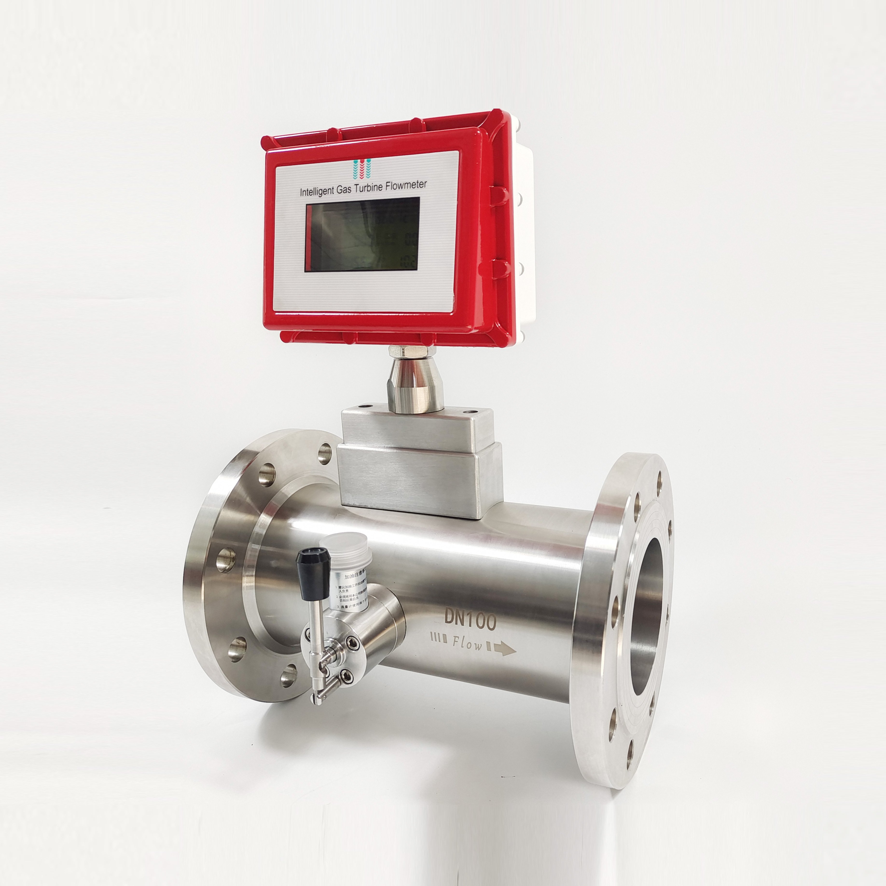 DN25~300mm high precision gas turbine flow meter lpg gas meters