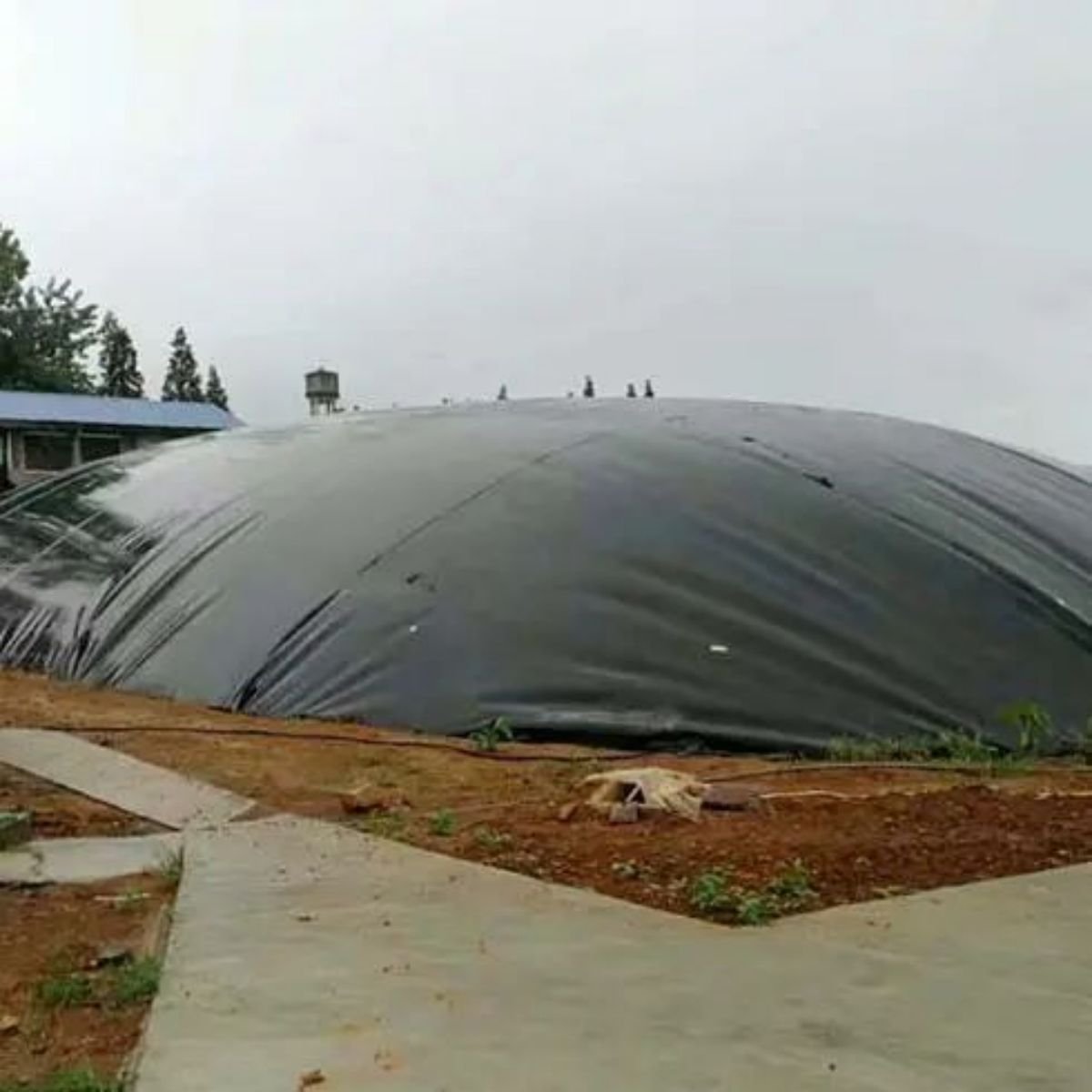 Geomembrane 1mm Hdpegeomembrane Hdpe 1 mm for Biogas Digester in Thailand