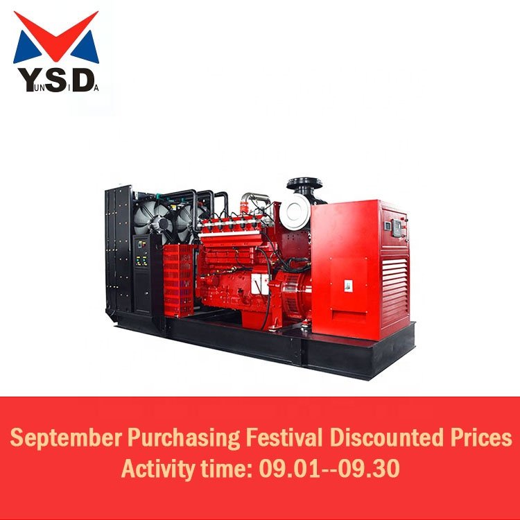 Equipped With High-End Monitoring System KTA19 High Temperature Resistance 350KW Natural Gas Generator