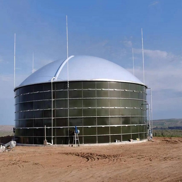 GFS Assembly Biodigester Biogas Plant Turning Human Waste/Livestock Manure&Agriculture Waste Into Cooking Gas And Electricity