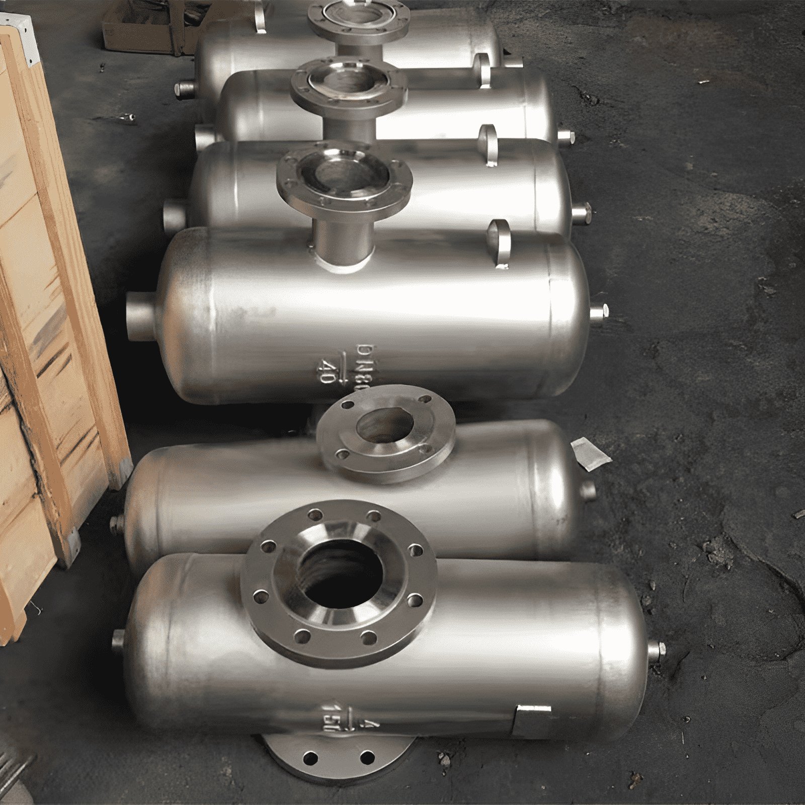 Industrial Gas Liquid Separator Water Air Separation Machine For Biogas Project