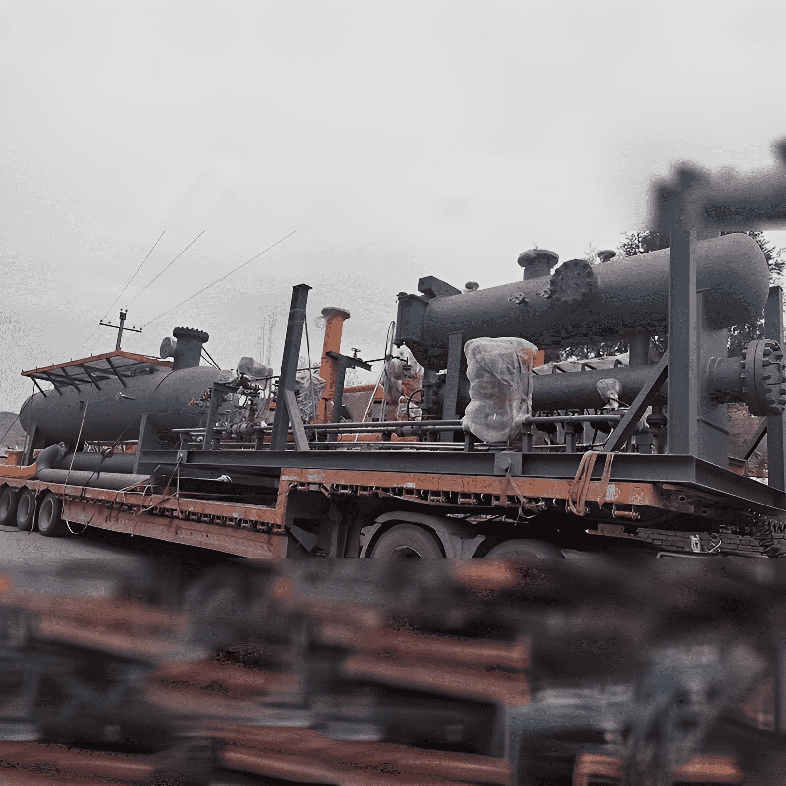 Industrial Gas Liquid Separator Water Air Separation Machine For Biogas Project