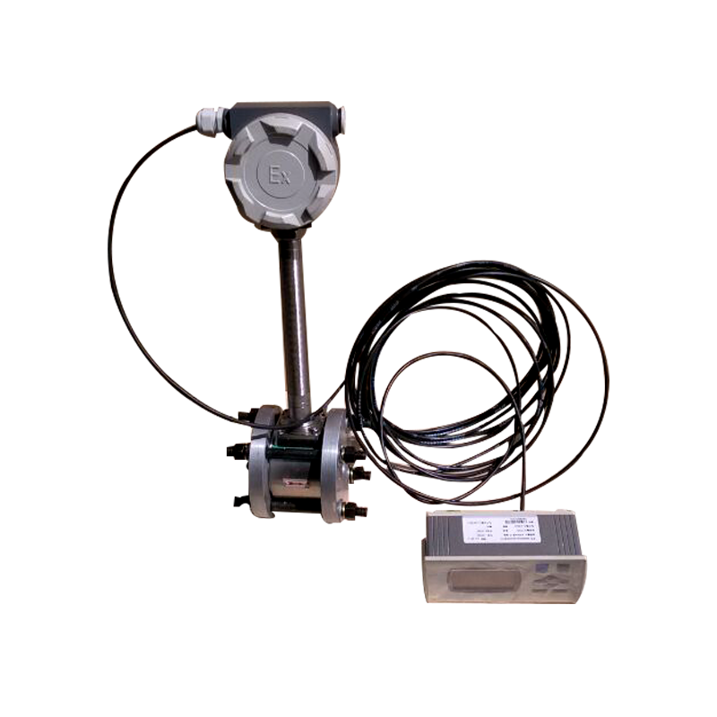 24V vortex hydrogen air flow meter for blower temperature compensation vortex flow meter