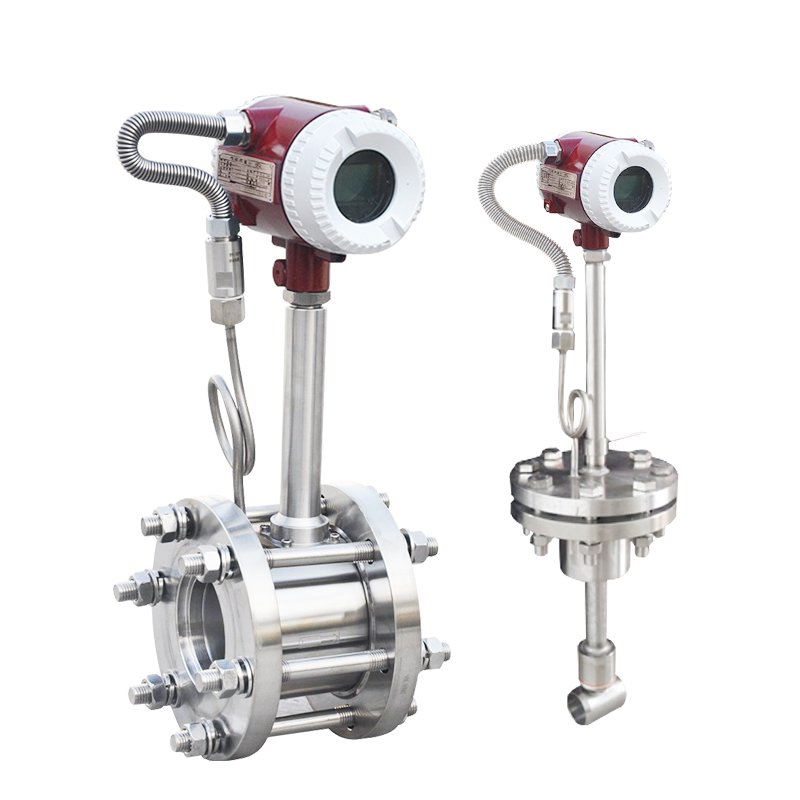 4-20mA output 1.0 grade precession saturated steam vortex liquid flow meter