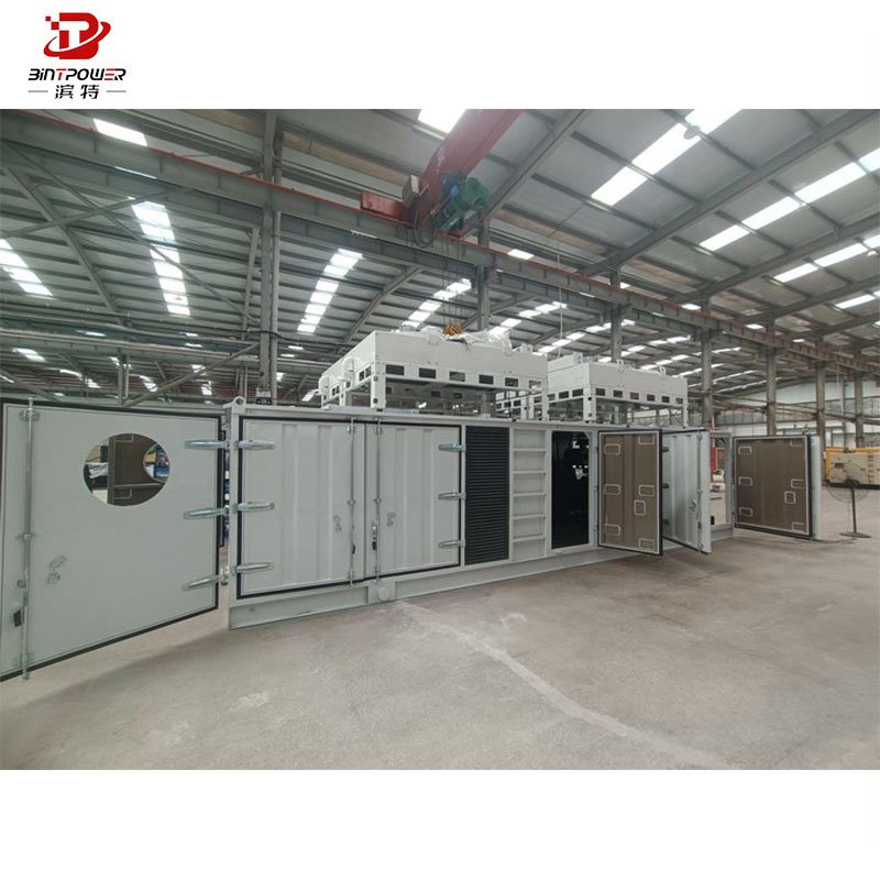 Factory Price 50Hz 1500/1800rpm Natural Gas Power Generator China 1000kW 2000kw 3000kw Gas Engine