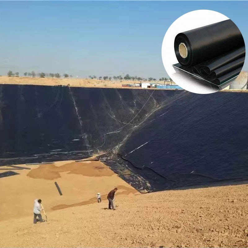 agricultural premium grade reinforced polyethylene film liner / plastic rpe pond lining / black pond liners for agriculture