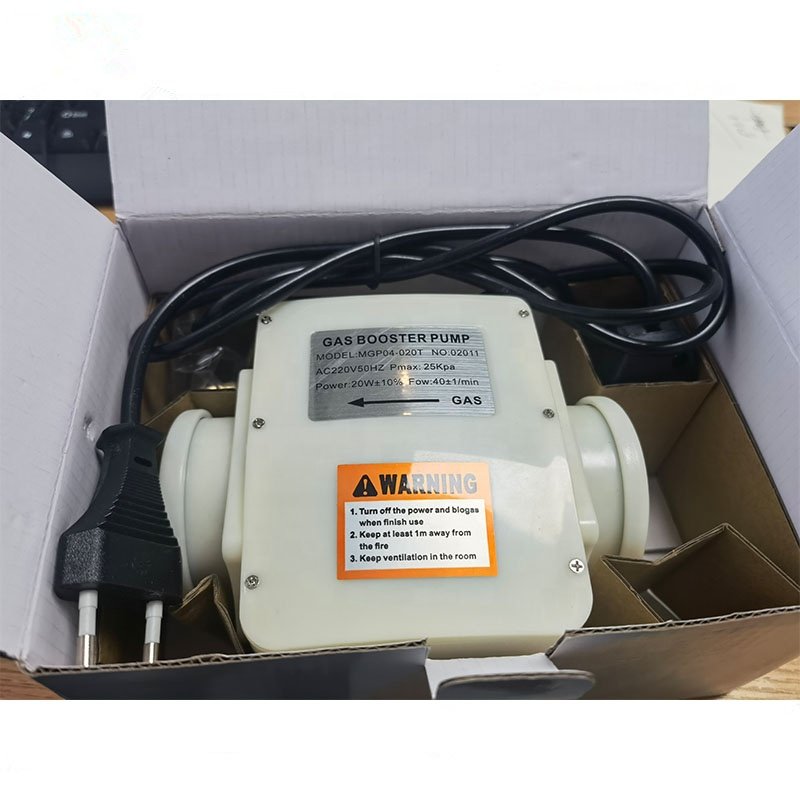 Factory wholesale Natural Gas booster pump 20W Biogas Booster Pump