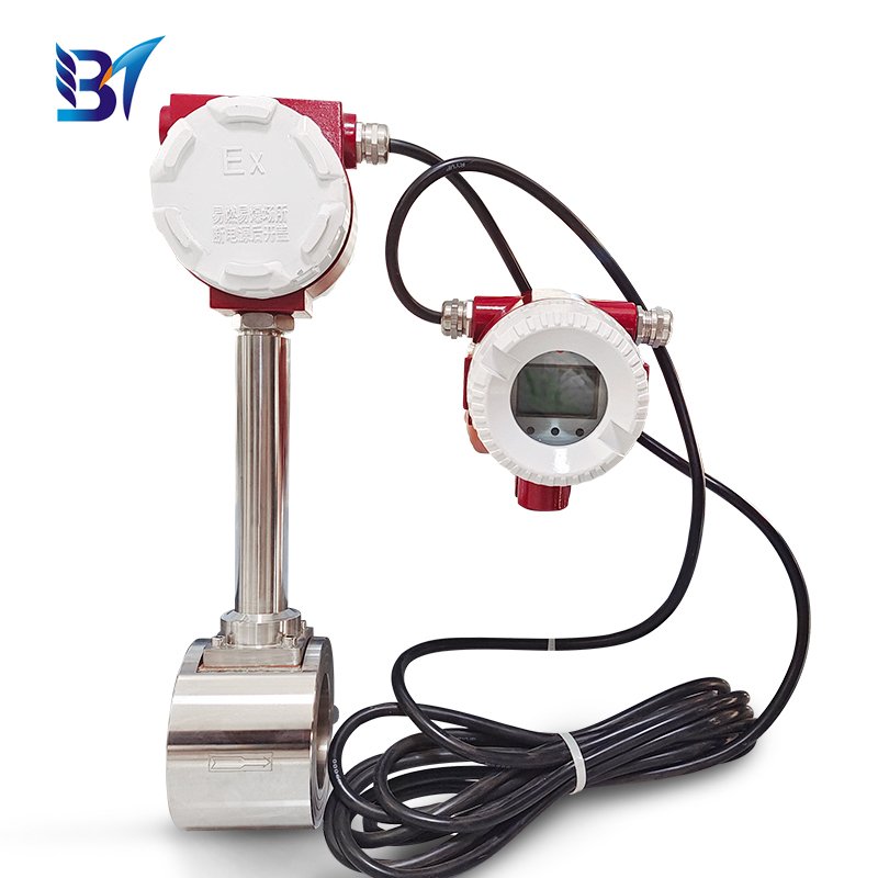 Air lpg gas steam flowmeter low cost vortex flowmeter for vapor measurement