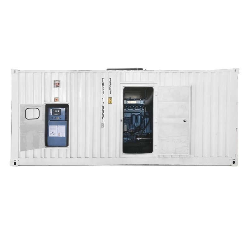 Famous Cummins K38N engine 1000kw silent gas generator 1250kva high power natural gas generator set