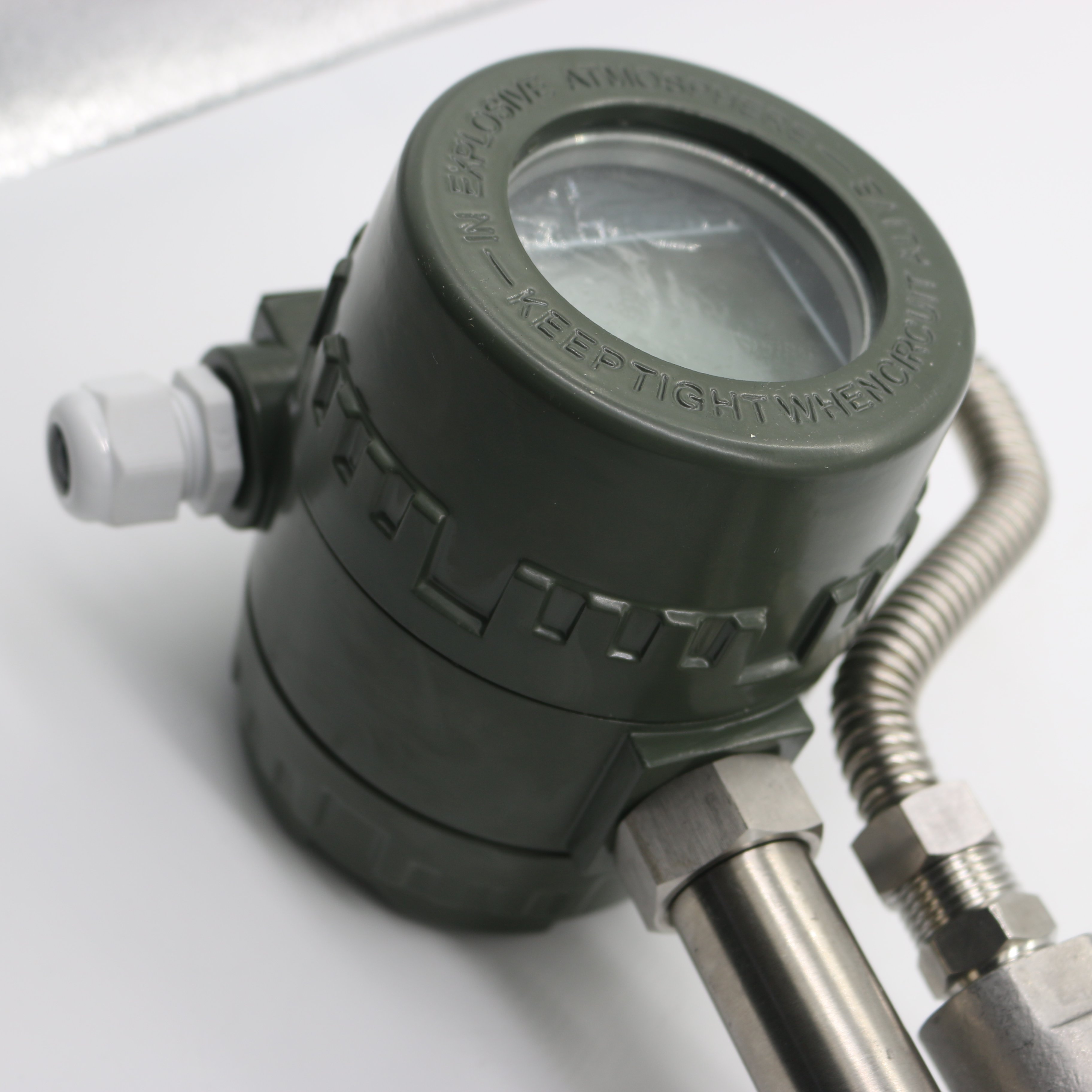 Manufacturers OEM Customizable -40°C~+350°C Digital LCD Display Vortex Air Hydrogen Biogas Nitrogen LPG Gas Flow Meter Low Price