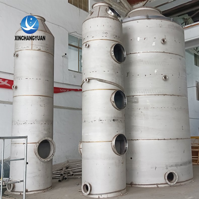 Sulfide CO2 from biogas Spray Tower Air pollution control industrial amine water waste gas treatment equipment