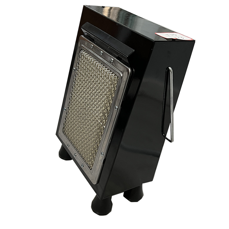 Easy carry free stand biogas LPG NG propane butane infrared portable gas heater