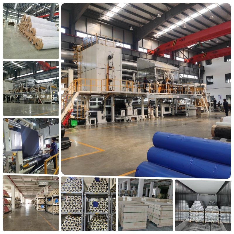 Lona Custom pvc membrane structure 1300d 1050gsm pvdf tensile fabrics for canopy roof