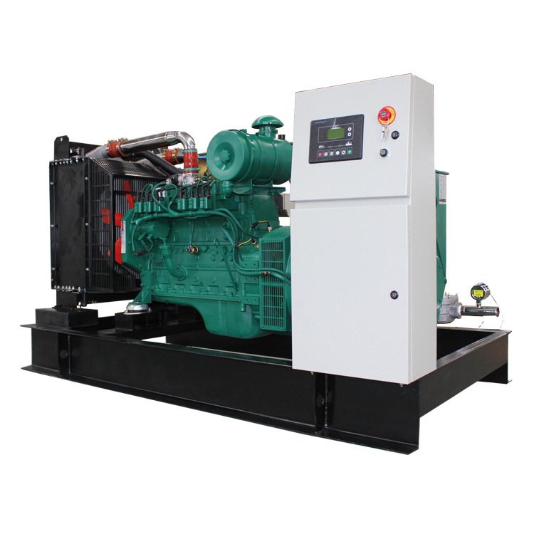 New 400KW Gas Turbine Silent Thermoelectric Free Energy Biogas Biomass Power Plant Natural Gas LPG Generator with Weichai engine