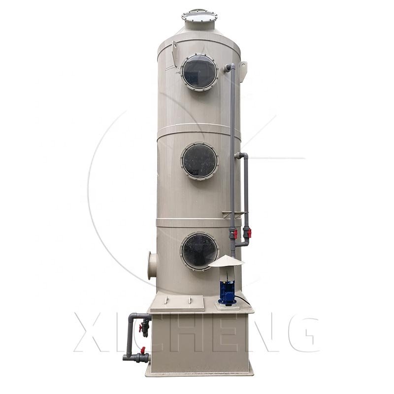 biogas wastewater treatment emergency chlorine scrubber system radon scrubber prinsip kerja scrubber