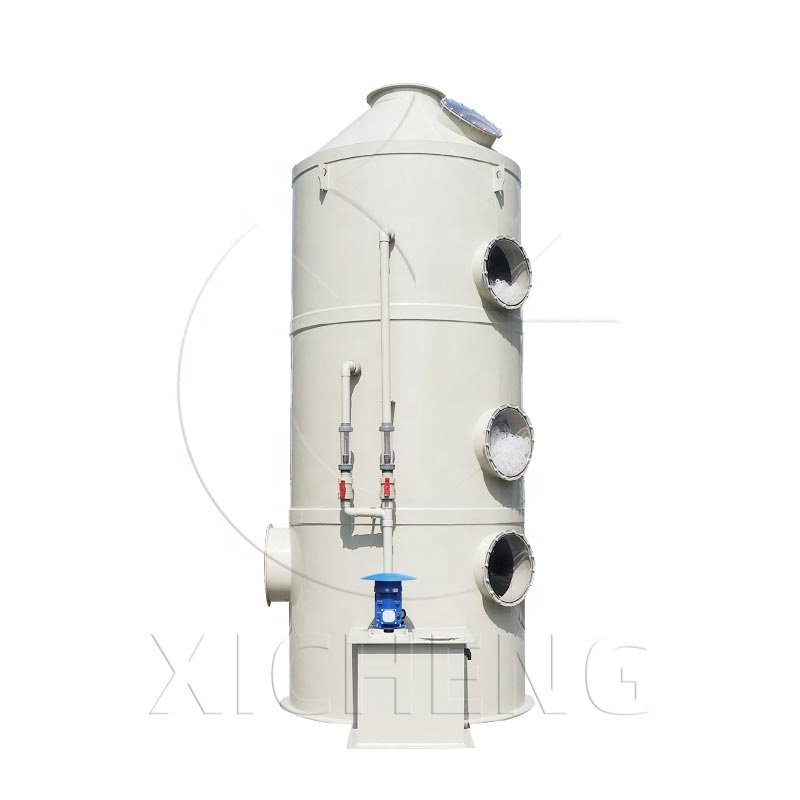 biogas wastewater treatment emergency chlorine scrubber system radon scrubber prinsip kerja scrubber