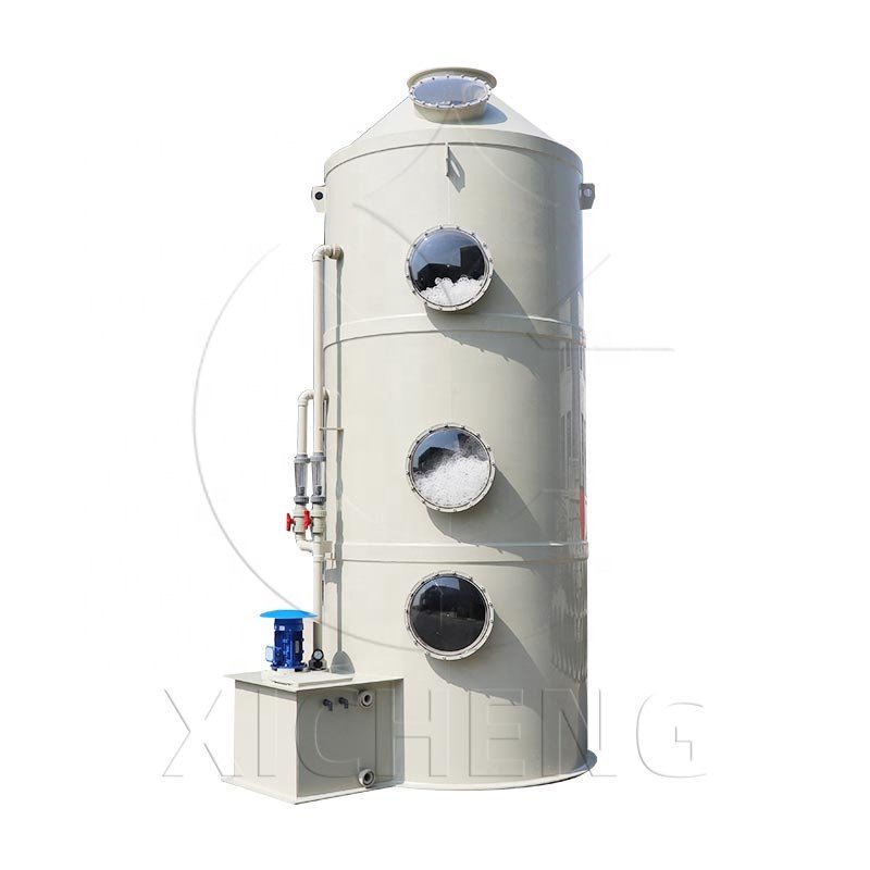 biogas wastewater treatment emergency chlorine scrubber system radon scrubber prinsip kerja scrubber