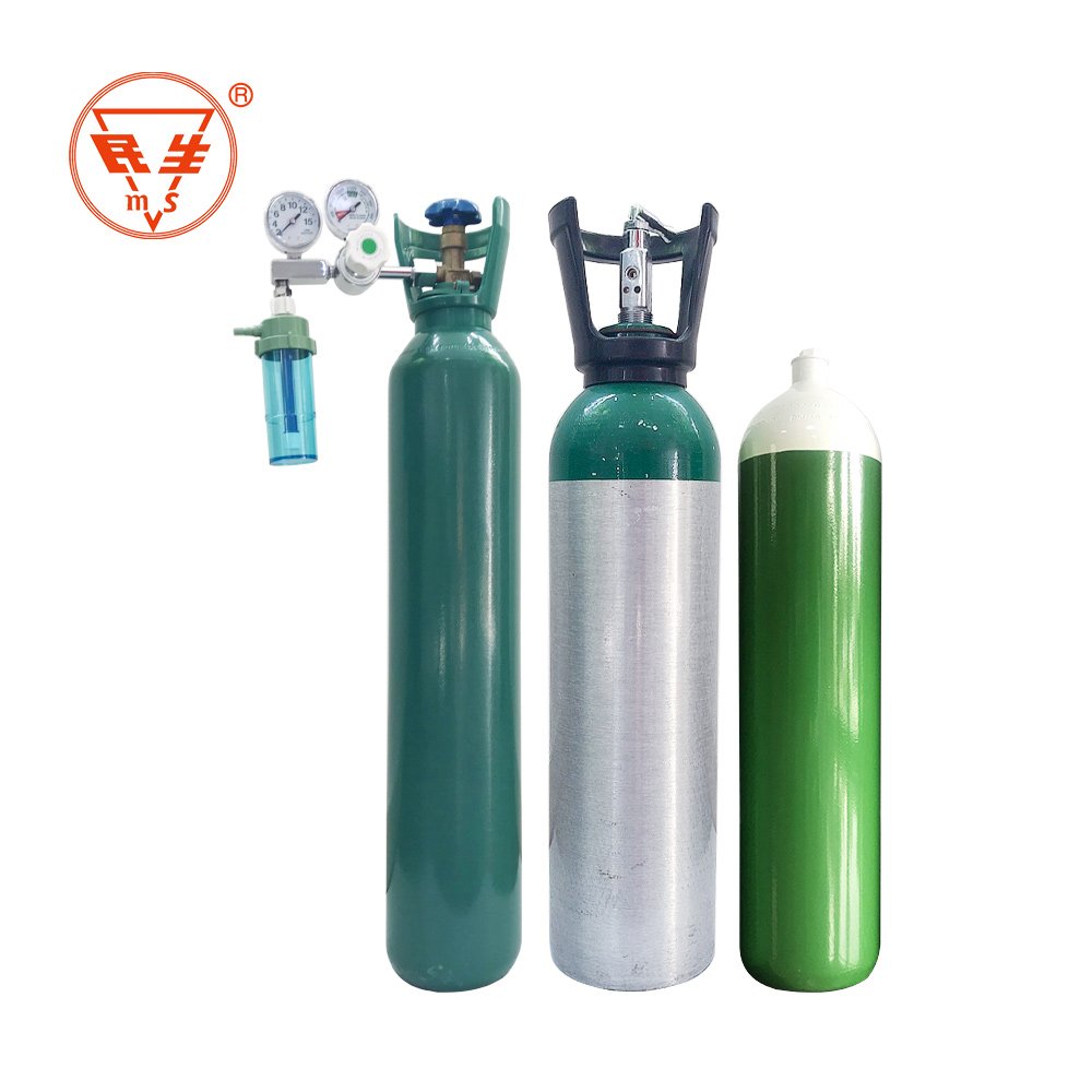 China Mini 10L Oxygentanks Sale Empty Gas Cylinders Oxygen Argon Nitrogen CO2 Tanks