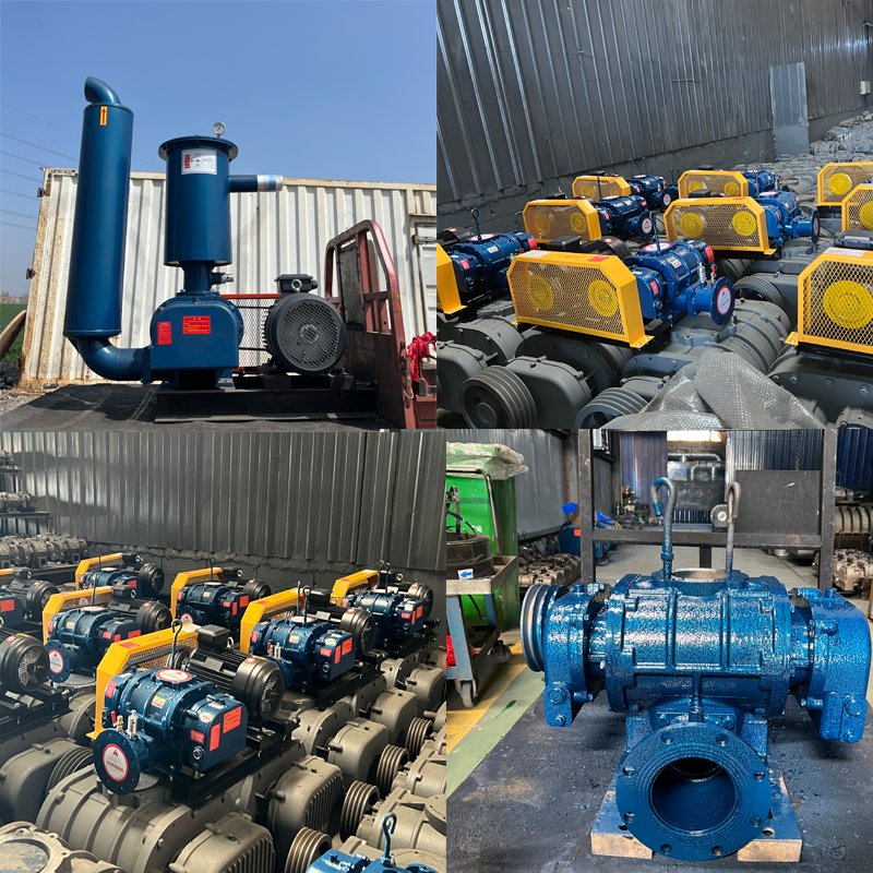 Roots blower vacuum pump sewage treatment equipment, Roots blower, petrochemical low noise blower