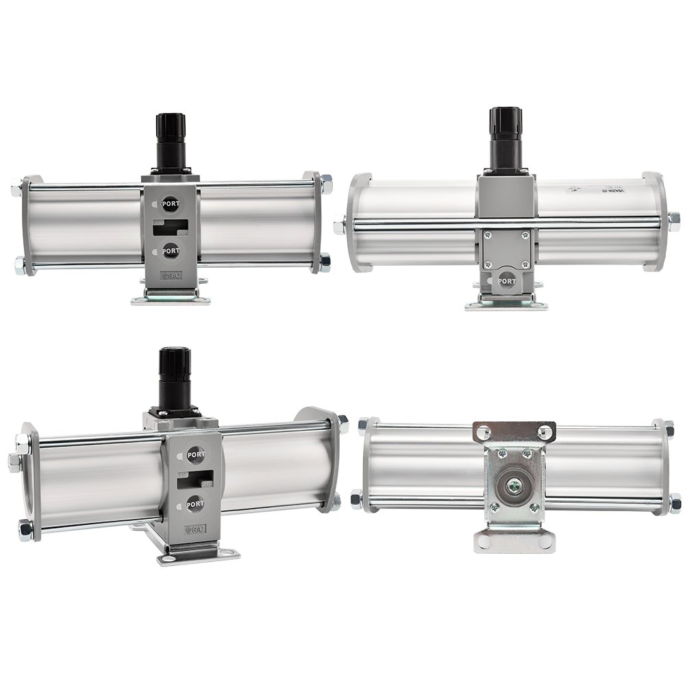 SMC type pneumatic booster valve gas booster pump VBA20A-03GN air pressure storage tank VBAT10A1 double boost direct inflation