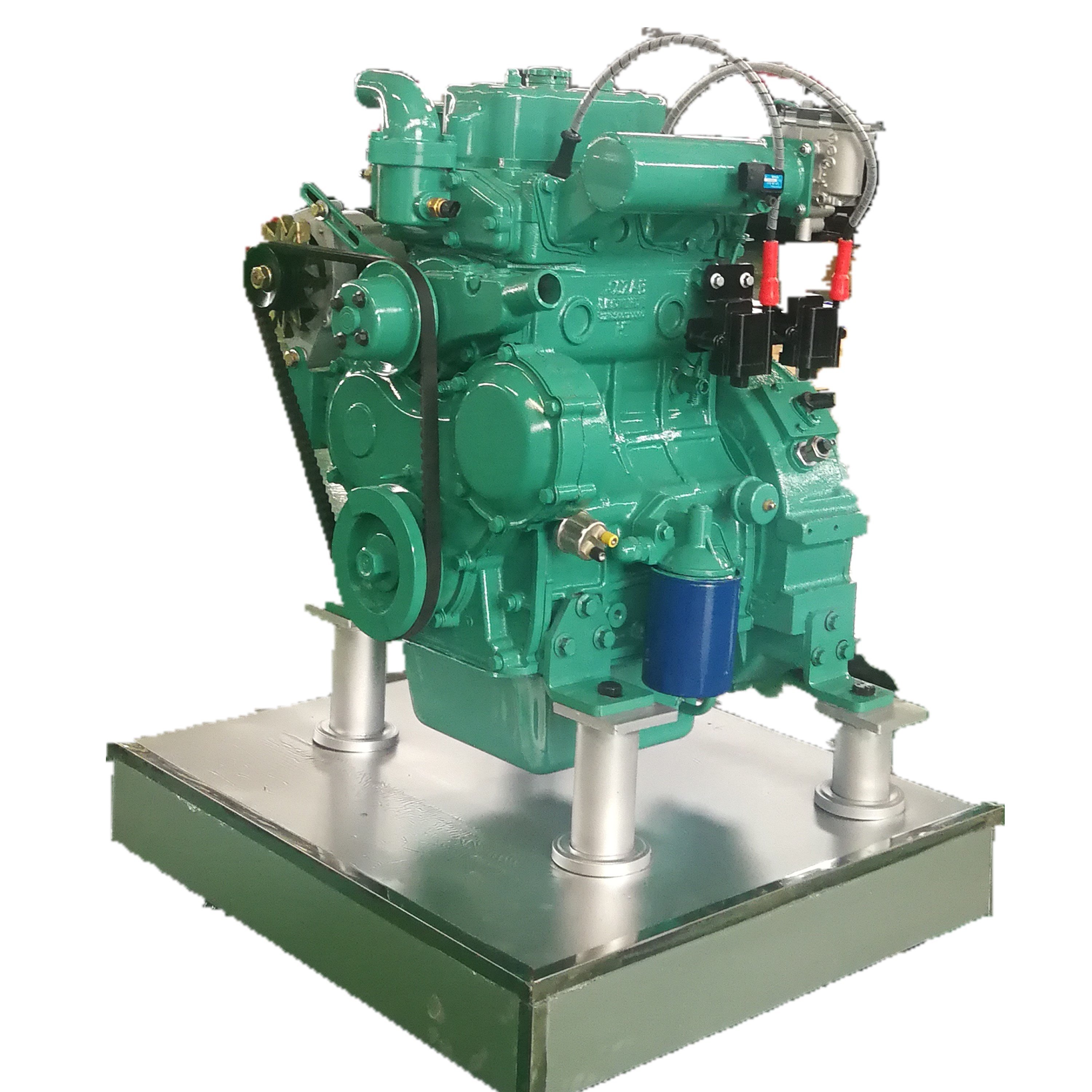 2 cylinders biogas methane 15kw small power LY2.2G-G19 natural gas engine for sale machinery engine alternative energy generator