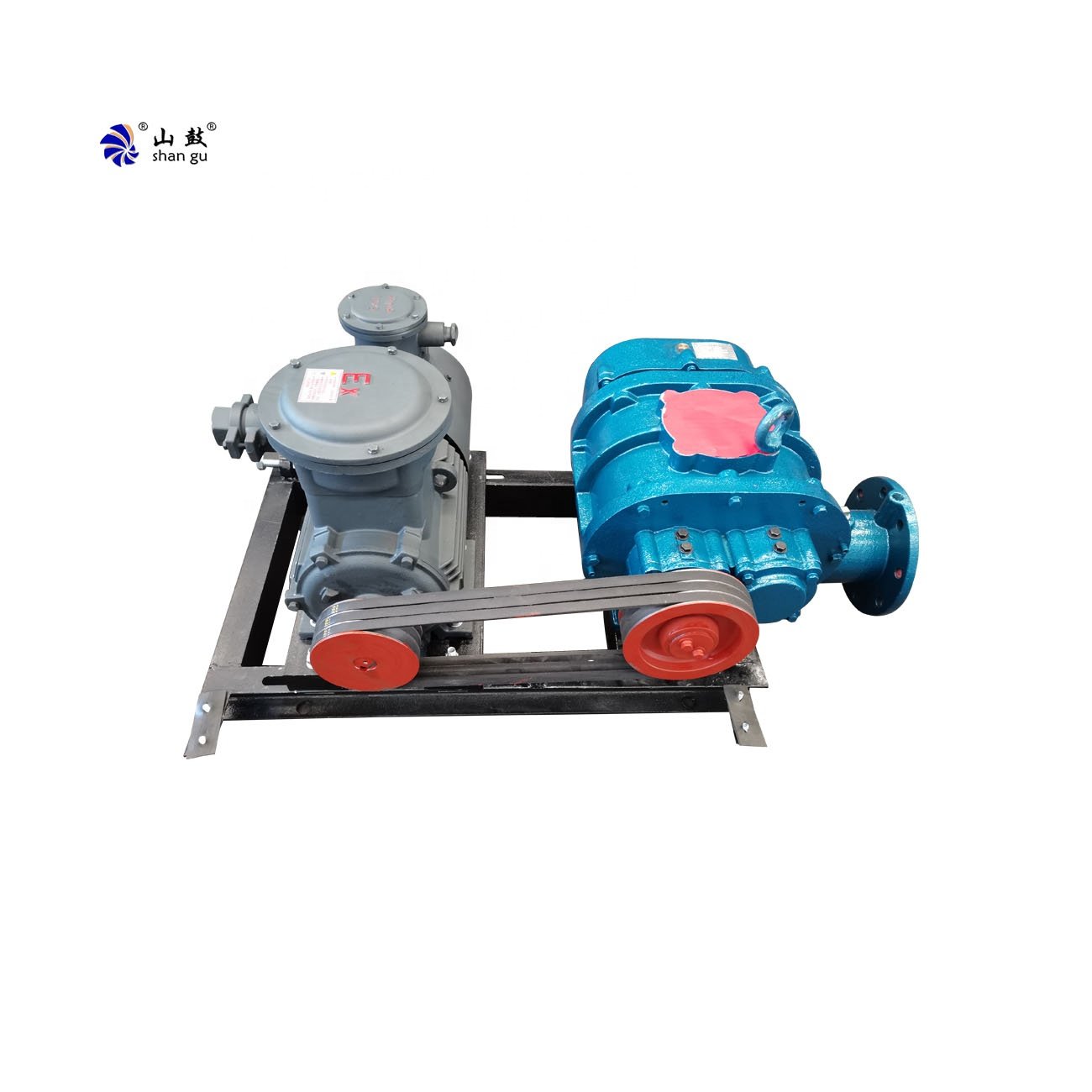 China Root Blower High Pressure Biogas Conveying industrial air blower with exproof motor