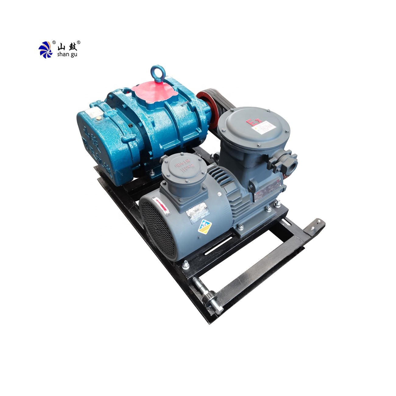 China Root Blower High Pressure Biogas Conveying industrial air blower with exproof motor
