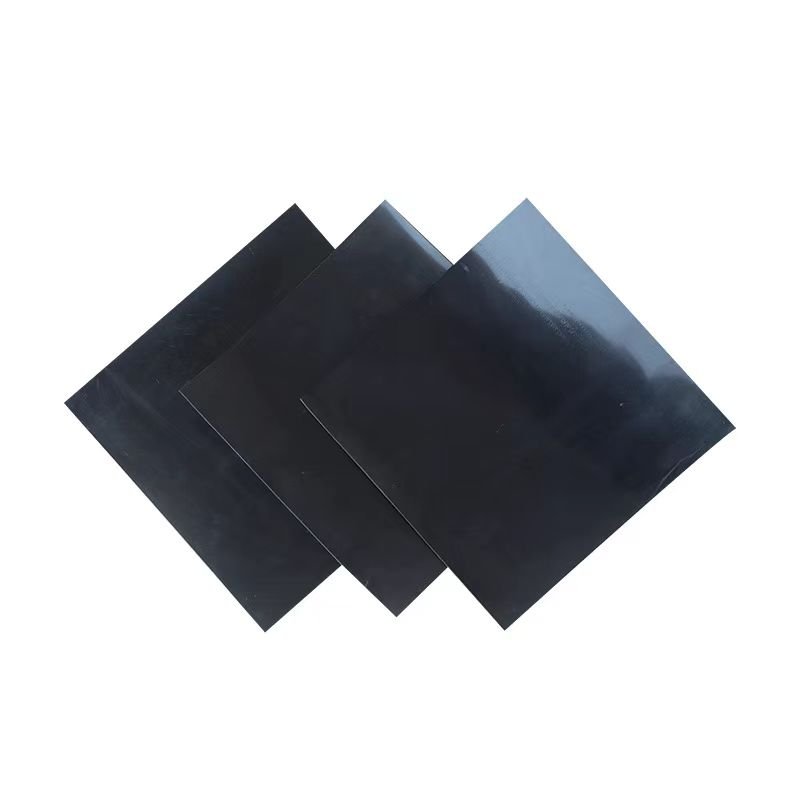 Export 1.5mm geomembrane biogas digester to Africa, new material anti-seepage film, black HDPE film