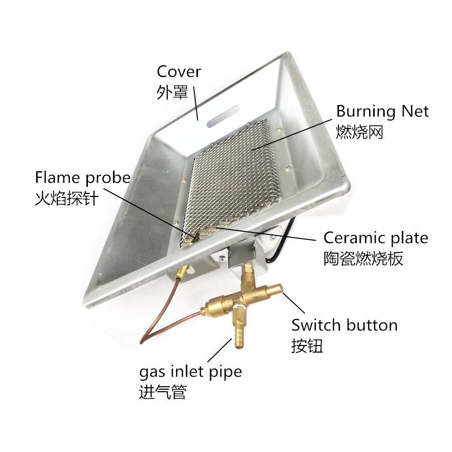 Good price for Chicken Farming Equipment Portable Hanging Infrared Gas Heater THD2606