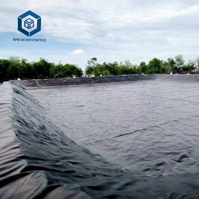 500 micron Black HDPE Geomembrane
