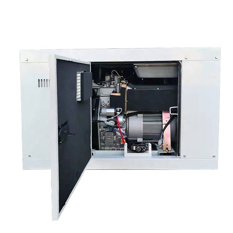 Dual fuel Silent 5kw/10kw/15kw/20kw/30kw/LPG CNG biogas natural gas generators