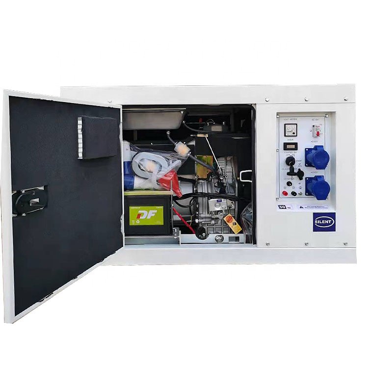 Dual fuel Silent 5kw/10kw/15kw/20kw/30kw/LPG CNG biogas natural gas generators