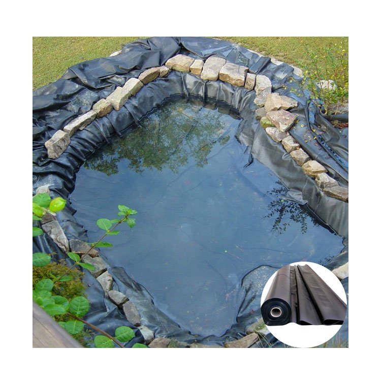 0.75 Mm 1Mm 1.5Mm Epdm Hdpe Composite Geomembrane Pond Liner Landfill Circular Tanks Fish Tank Price In Pakistan For Aquaculture