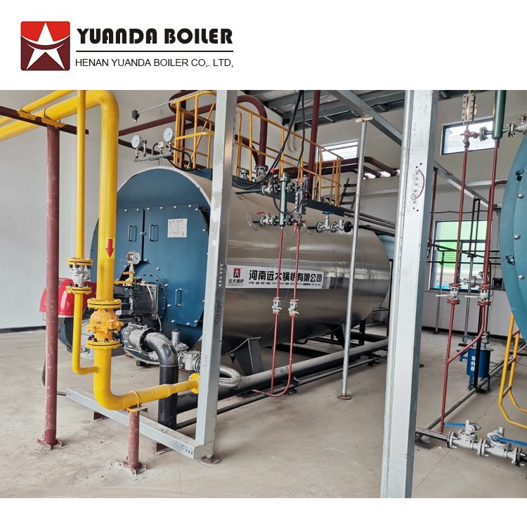 High Pressure 15t/h Diesel Natural Gas Steam Boiler for Jam Production Line