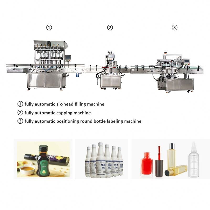 Washing Liquid Laundry Alcohol Hand Sanitizer Liquid Detergent Soap Filling Machine