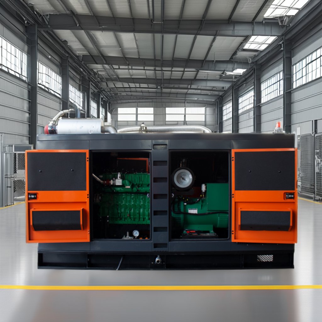 250kwSilent box generator set, using silent cotton to reduce noise