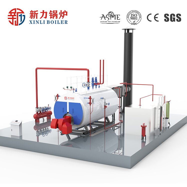 Industrial Gas Fired Steam Boiler, 4t/H Diesel Fired Industrial Boiler