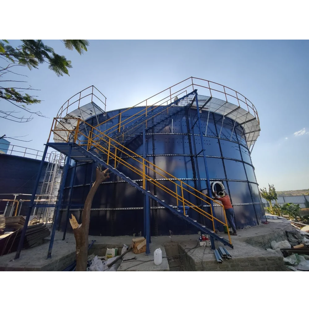Biogas Digester Tank Glass-Fused-to-Steel (Glass-Lined-Steel) GFS Tanks