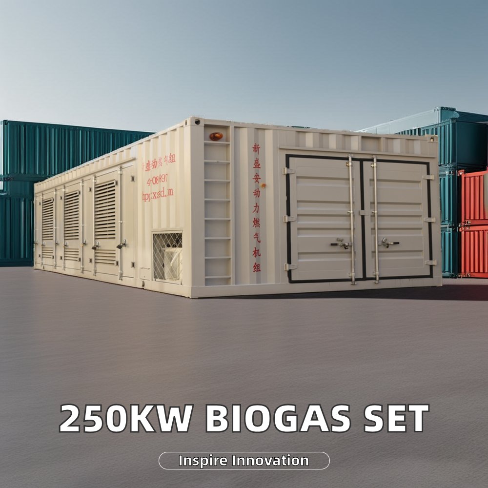 Container generator set 800kw Shandong generator set manufacturer gas biogas gas gas generator set