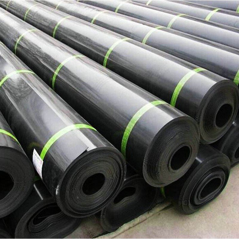 Plastic water Dam Reinforced Polyethylene Pond Liner Geomembrane HDPE liner roll