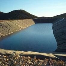 Plastic water Dam Reinforced Polyethylene Pond Liner Geomembrane HDPE liner roll