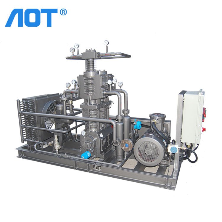 Methane Compressor Bio Cng Plant Filtrare Biogas Prendere Biometano Industrial Compressor Machine