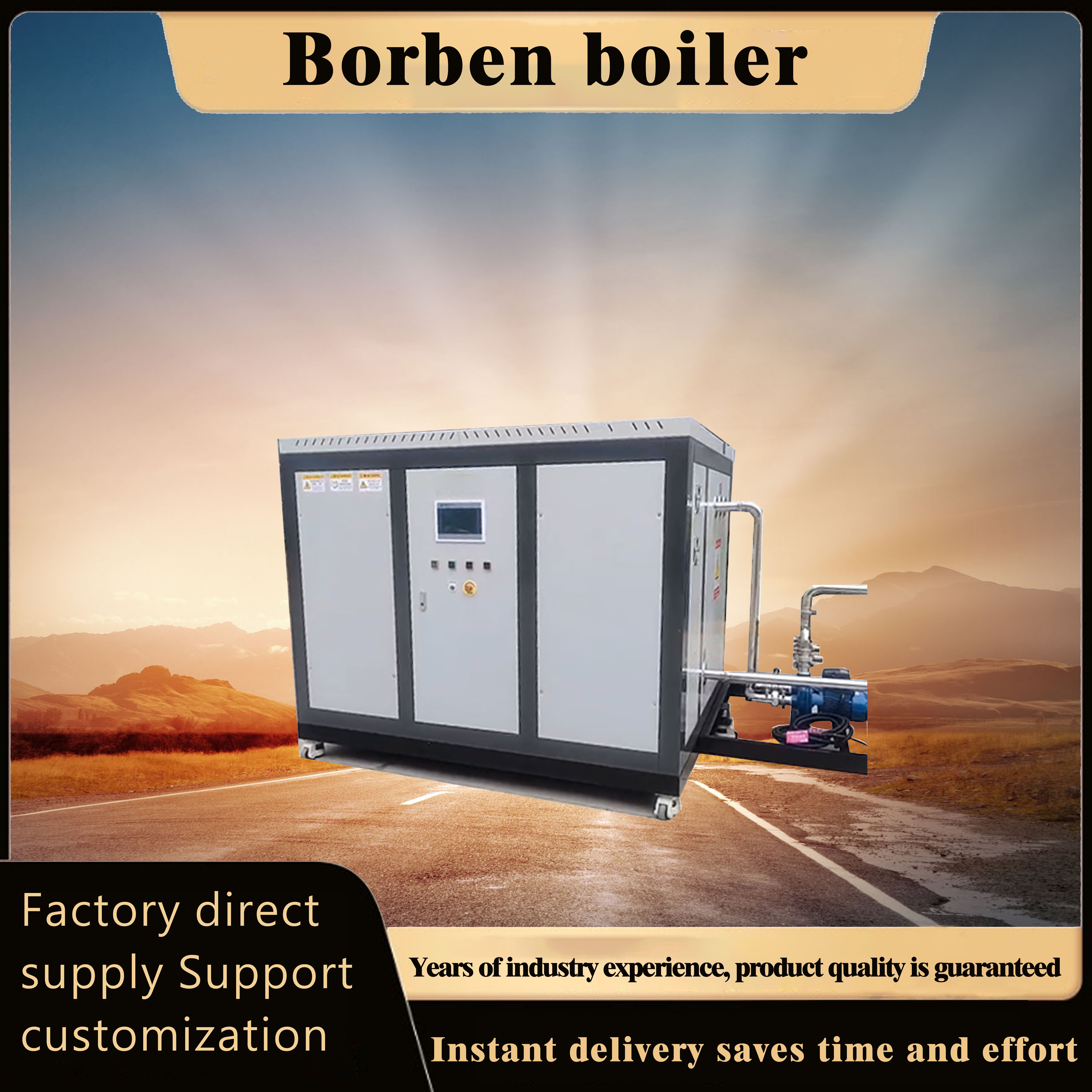Factory hot sale automatic electric heating steam generator Small steam boiler Vertical electric steam boiler for drying food