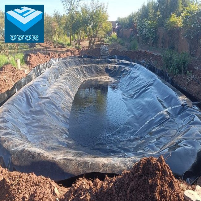 Top one HDPE Geomembrane hdpe geomembrane liner 1.0mm 1.5mm for dam 0.5mm 0.75mm pond liner for aquaculture
