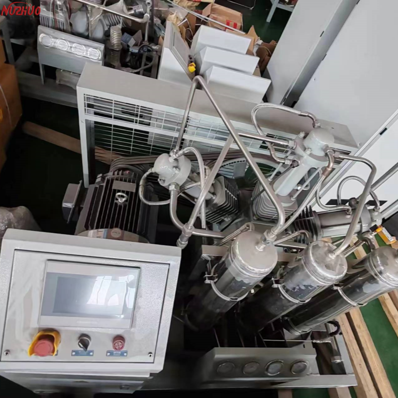 NUZHUO Lifelong After-sale Service Oxygen Refilling Machine Low Life-cycle Cost O2 N2 Booster Compressor