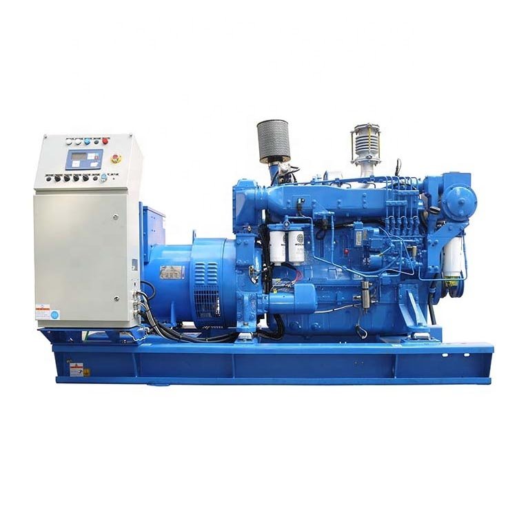 120kw 150kVA Wp10 Weichai Engine LNG Dual Fuel Diesel Natural Gas Power Electric Generator Set