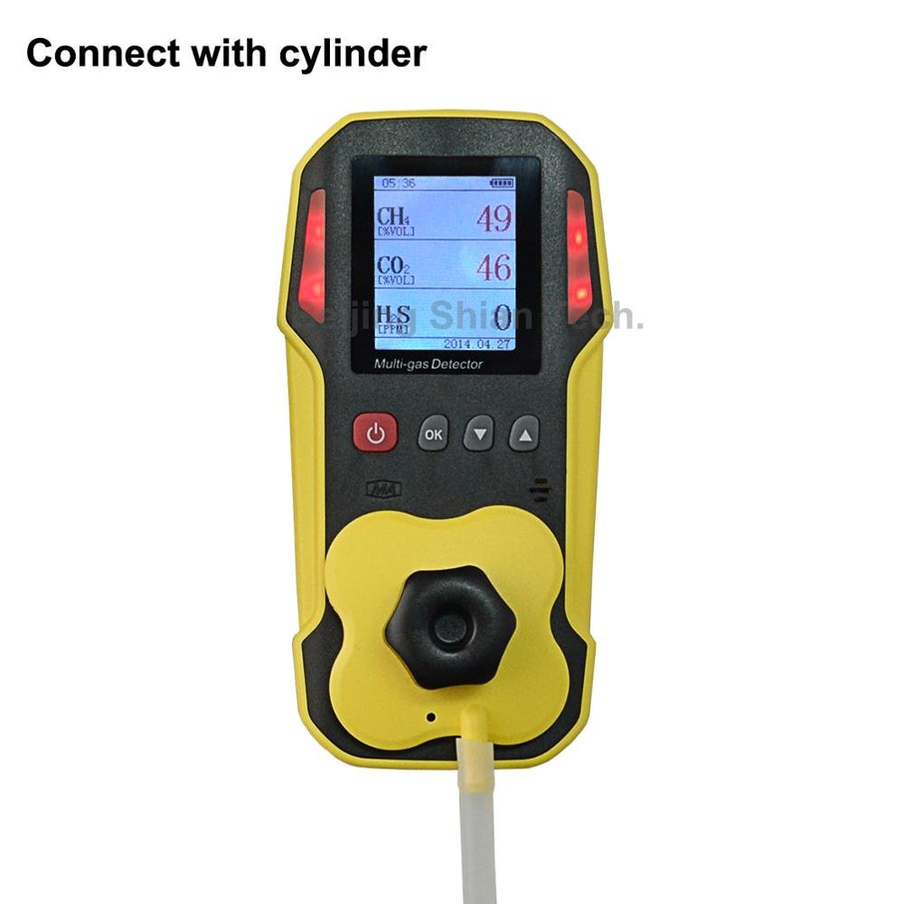 Anaerobic Digestion, Portable Biogas analyzer ,CH4, CO2, H2S, (O2) ,biogas detector