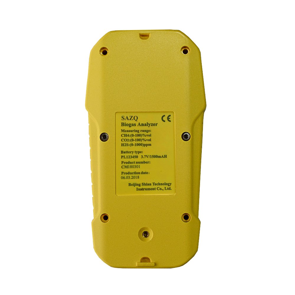 Anaerobic Digestion, Portable Biogas analyzer ,CH4, CO2, H2S, (O2) ,biogas detector