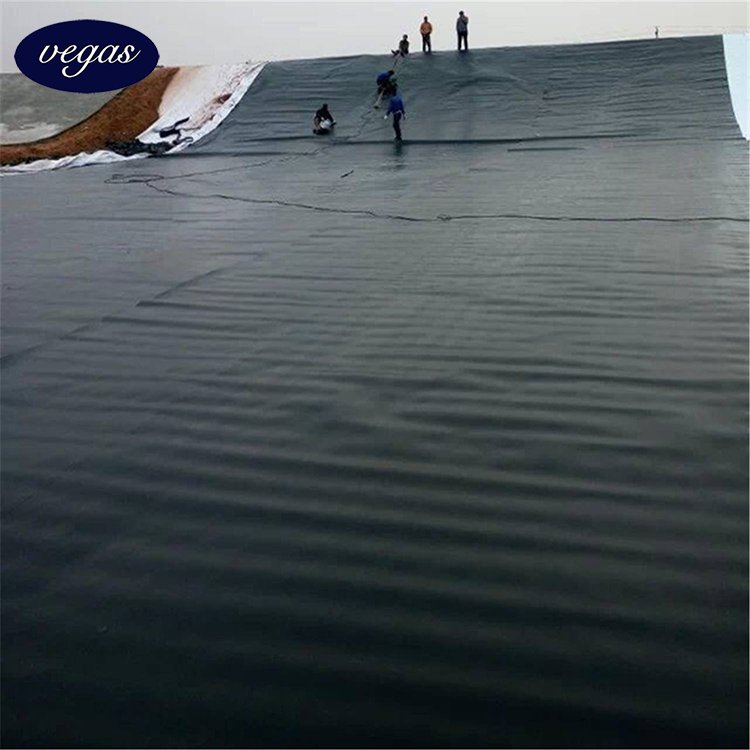 ASTM GRI GM13 1.0mm 1.5mm 2.0mm hdpe geomembrane sheet liner for landfill biogas water reserior dam